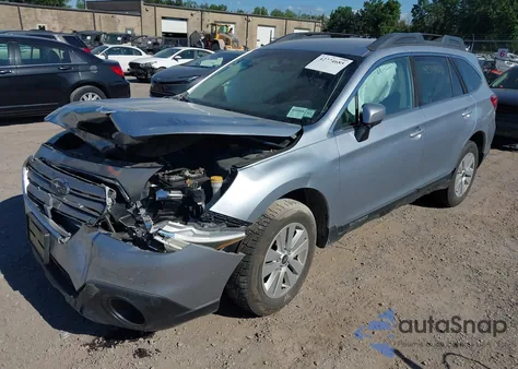 2017 Subaru Outback 2.5I Premium z USA, uszkodzony, nr VIN 4S4BSACC6H3278759